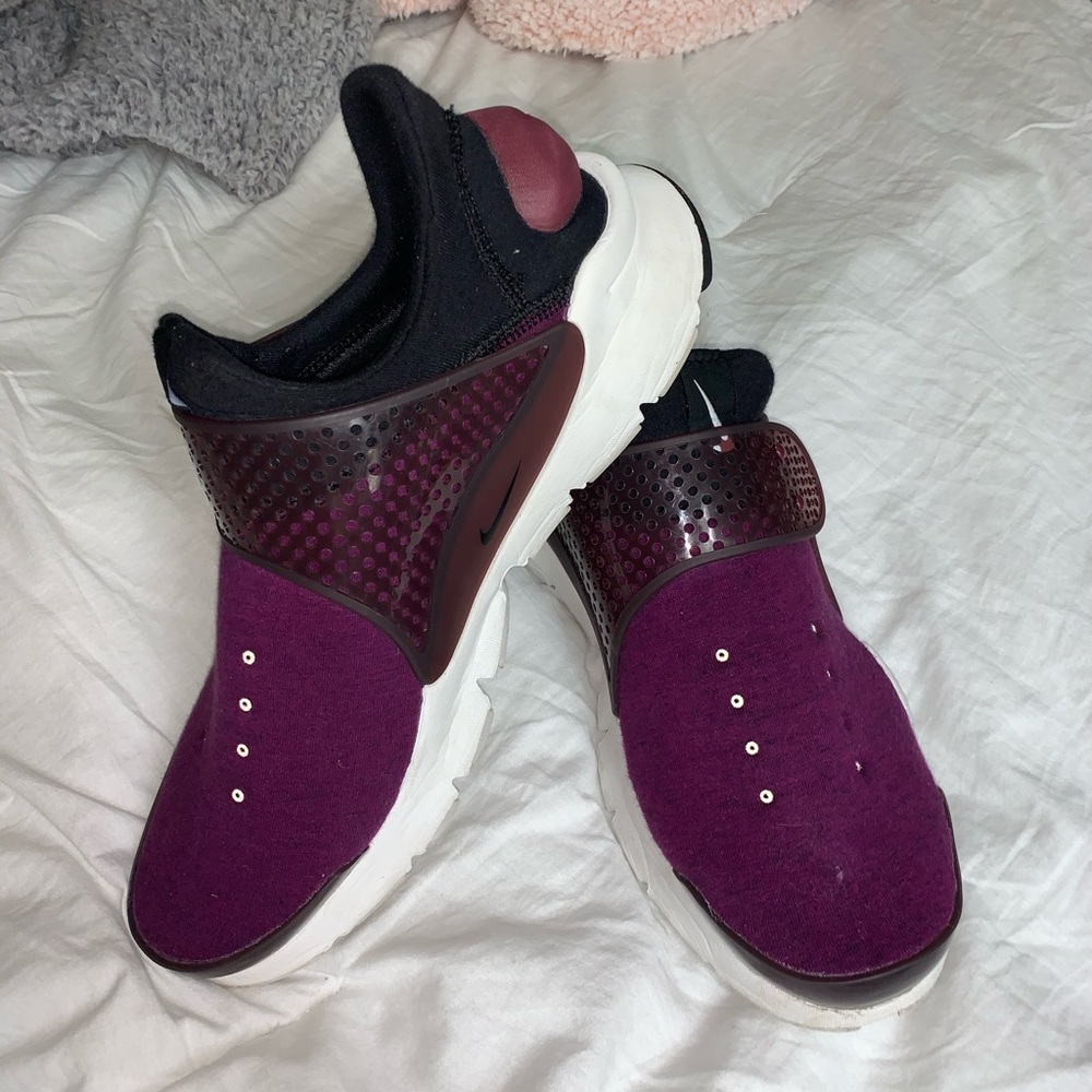 Nike presto sock dart speckled purple